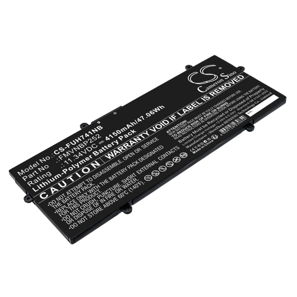Akkumulátorok kompatibilis a következőkkel Fujitsu LifeBook U7411/G U7511/G CS-FUH741NB