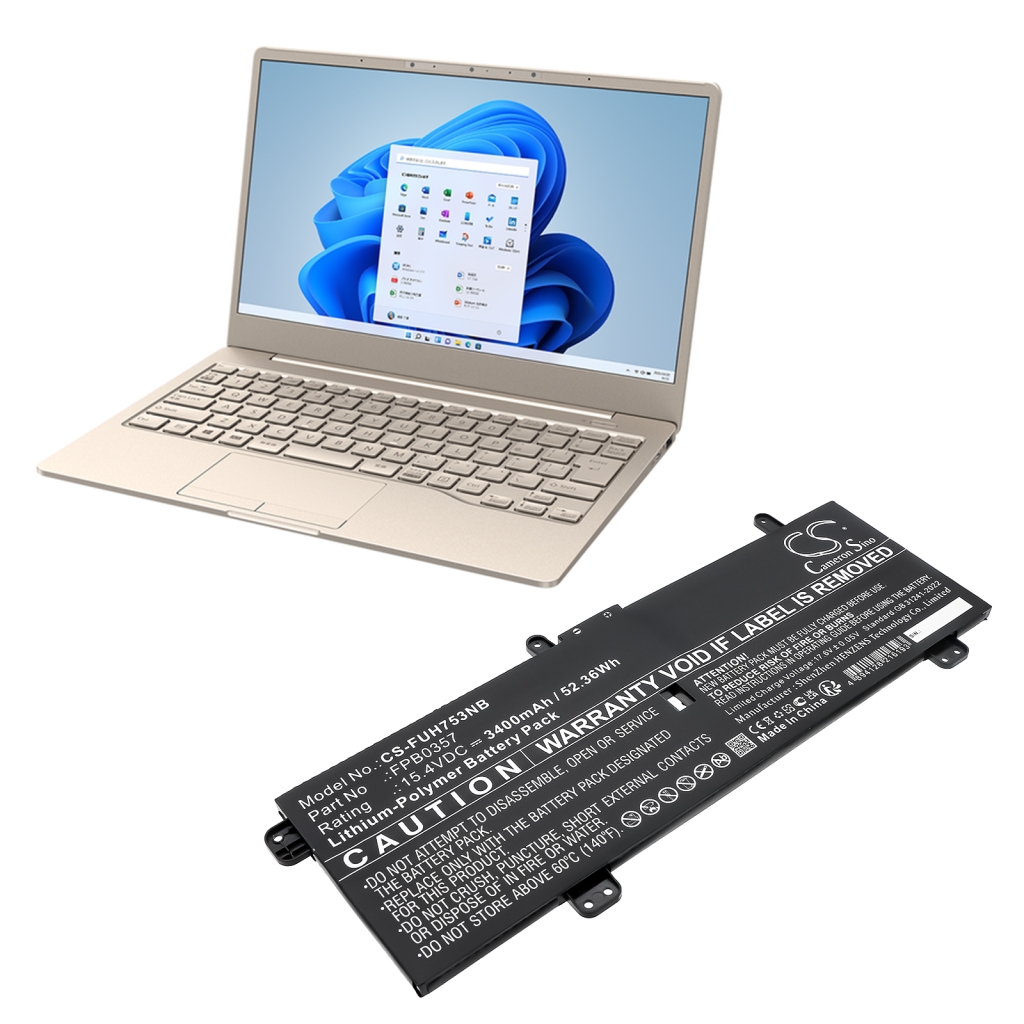 Akkumulátorok tablettákhoz Fujitsu CS-FUH753NB