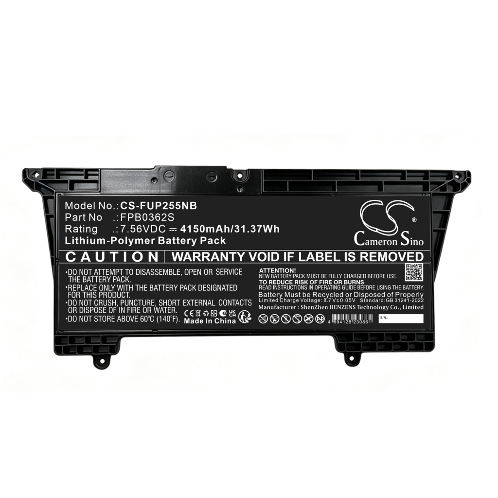 Battery compatible with Fujitsu