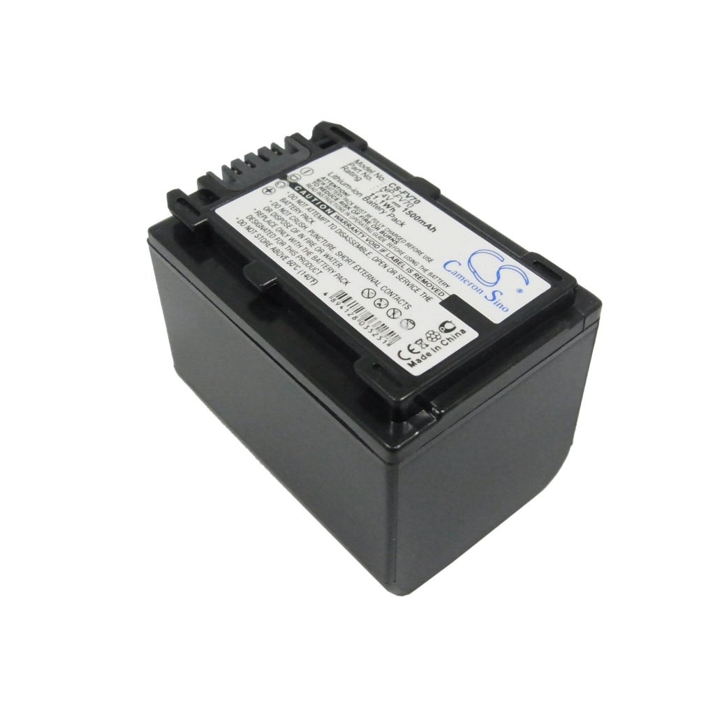 Kompatibilis akkumulátor csere Sony NP-FV70