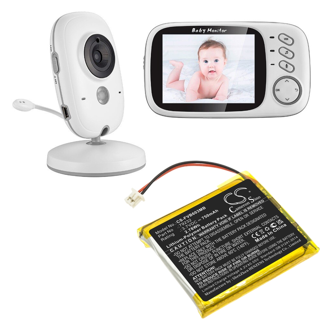 Elemek a bébiőrökhöz Floureon VB601 (CS-FVB603MB)
