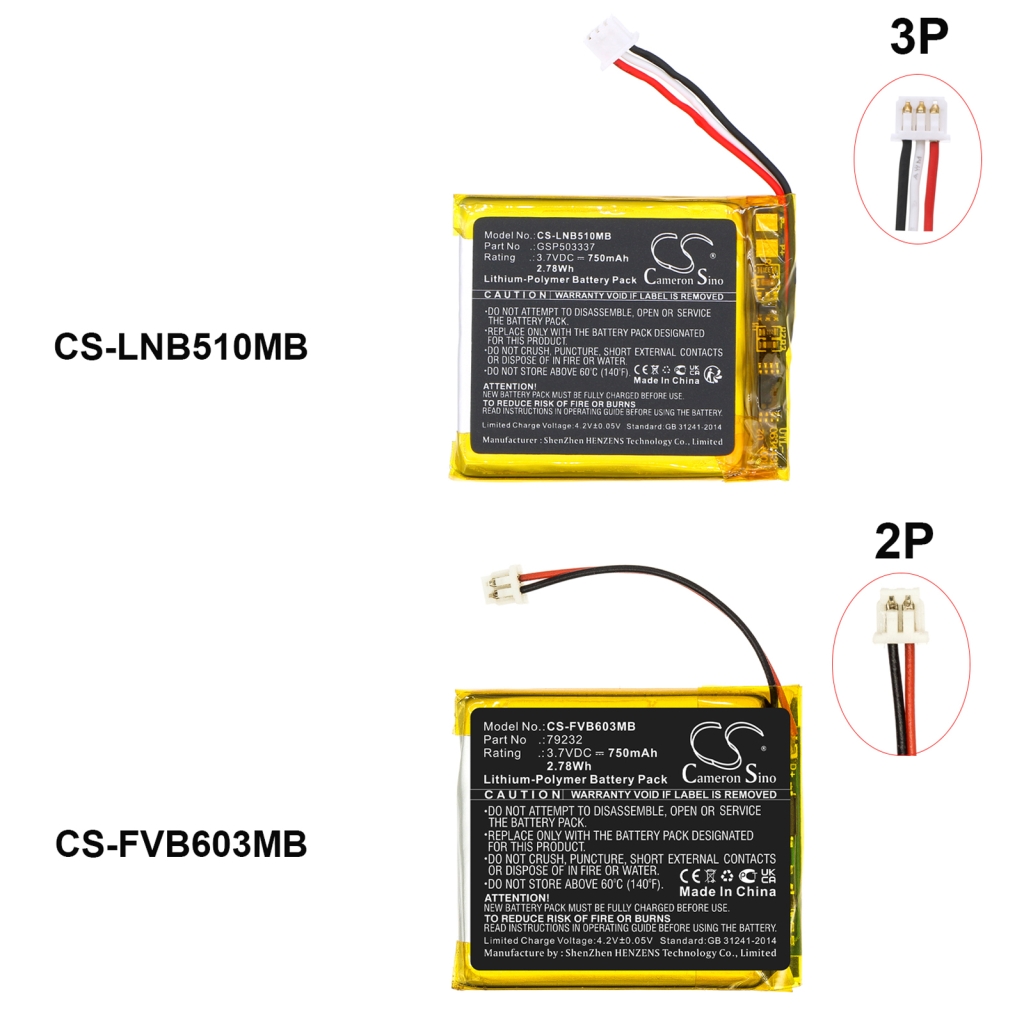 Elemek a bébiőrökhöz Floureon VB601 (CS-FVB603MB)