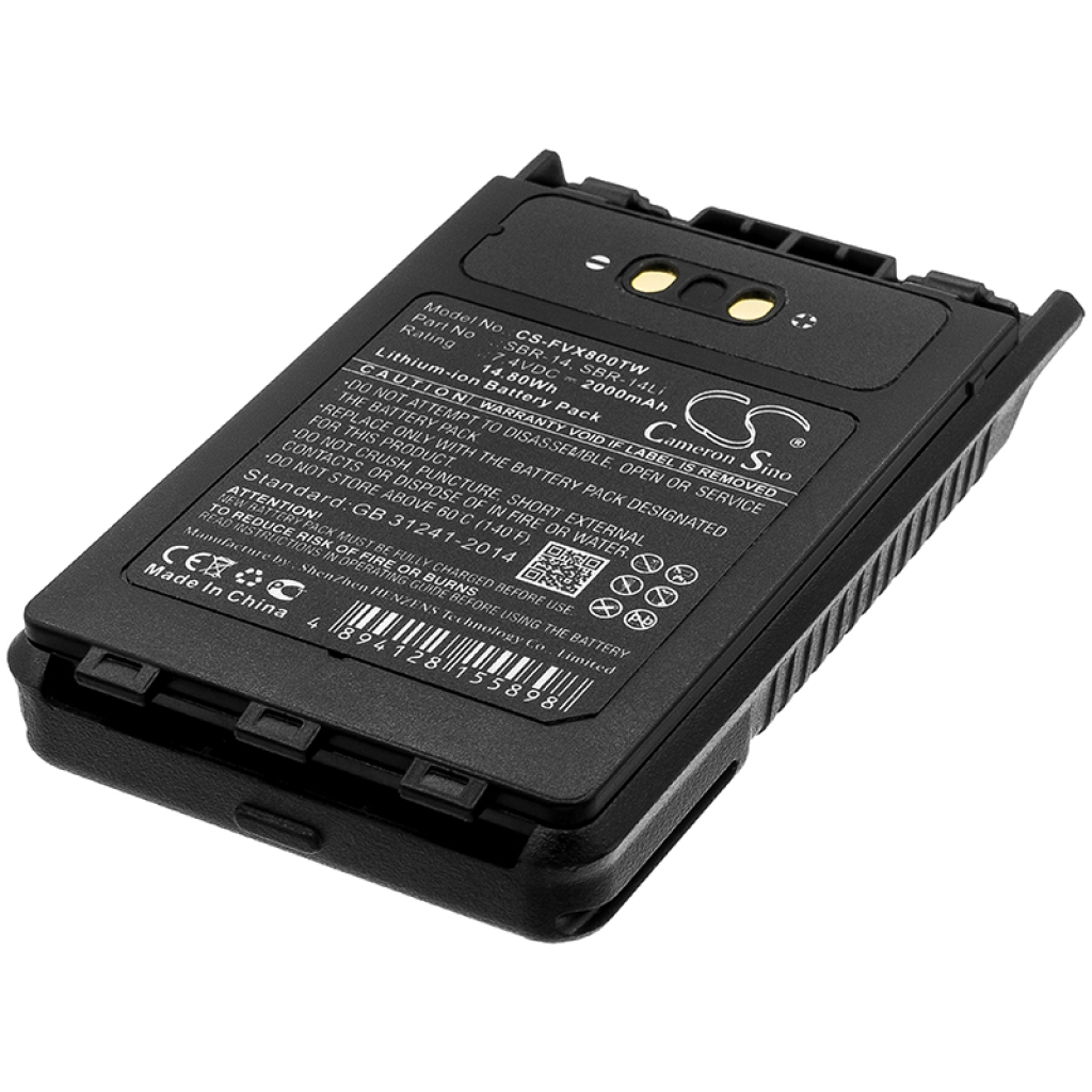 Akkumulátorok Helyettesíti a SBR-14