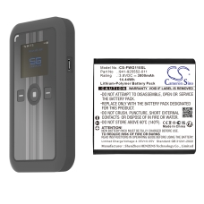 Kompatibilis akkumulátor csere Franklin Wireless 941-925552-011