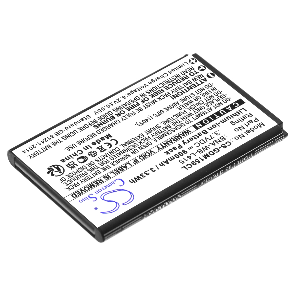 Akkumulátorok Akkumulátorok vezeték nélküli telefonokhoz CS-GDM159CL