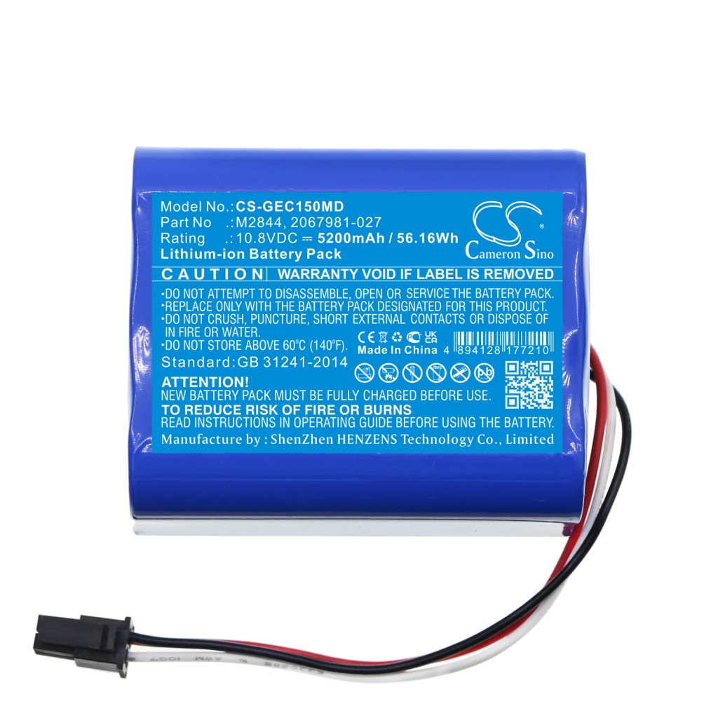 Akkumulátorok orvostechnikai eszközökhöz GE monitor Carescape Dinamap VC150 (CS-GEC150MD)