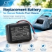 Akkumulátorok kompatibilis a következőkkel Gosvor LiteVac 800 Cordless Robotic Pool Cleaner CS-GLV800VH