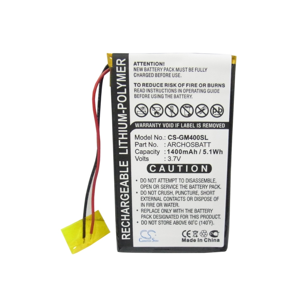 Elemek MP3-lejátszókhoz Archos CS-GM400SL