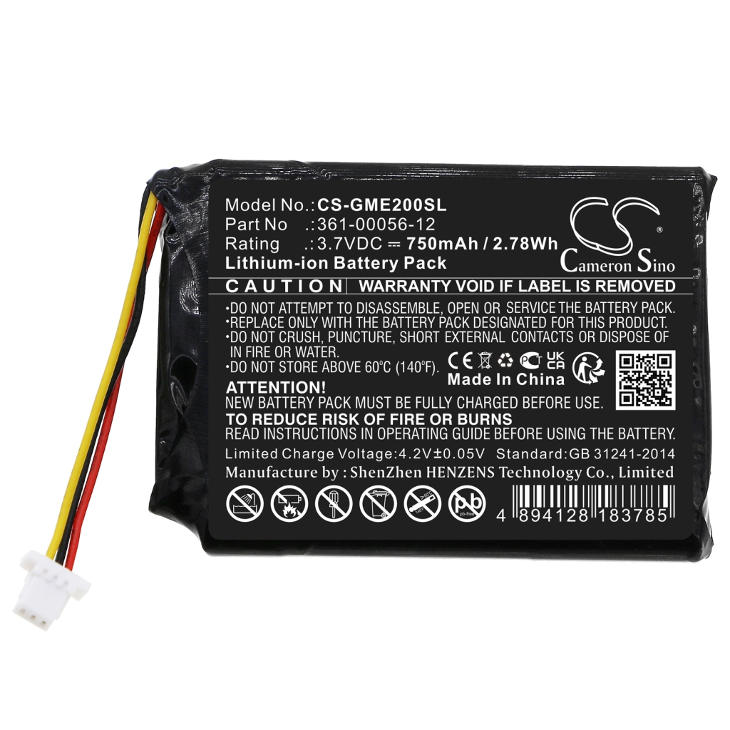 Akkumulátorok a navigációhoz (GPS) Garmin Dezl OTR700 (CS-GME200SL)
