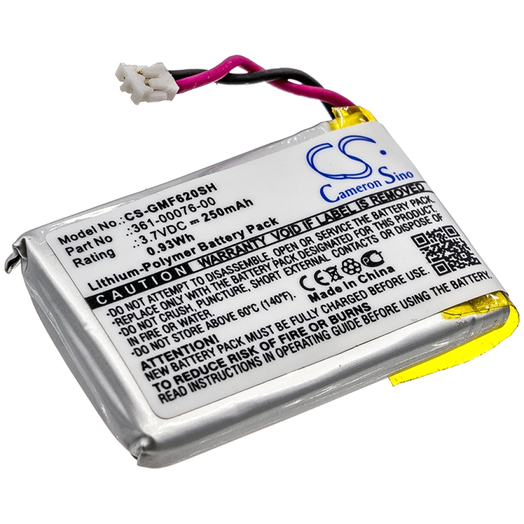 Kompatibilis akkumulátor csere Garmin 361-00076-00