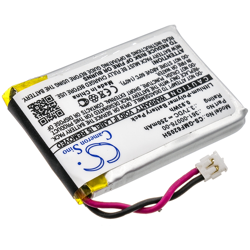 Kompatibilis akkumulátor csere Garmin 361-00076-00