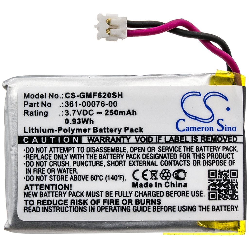Kompatibilis akkumulátor csere Garmin 361-00076-00