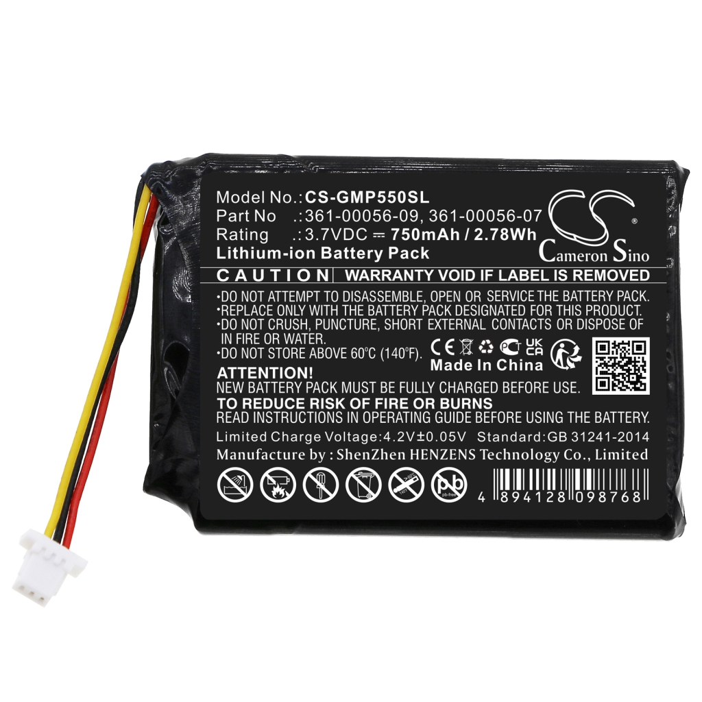 Akkumulátor Helyettesíti a 361-00056-07