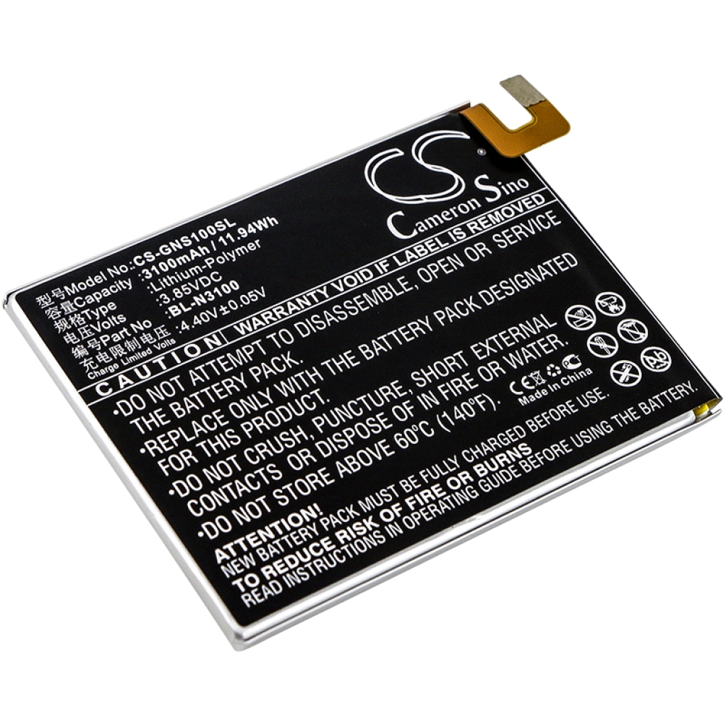 Kompatibilis akkumulátor csere GIONEE BL-N3100