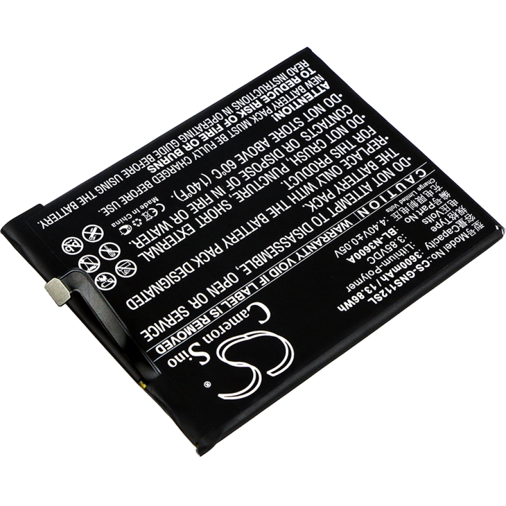 Kompatibilis akkumulátor csere GIONEE BL-N3600A