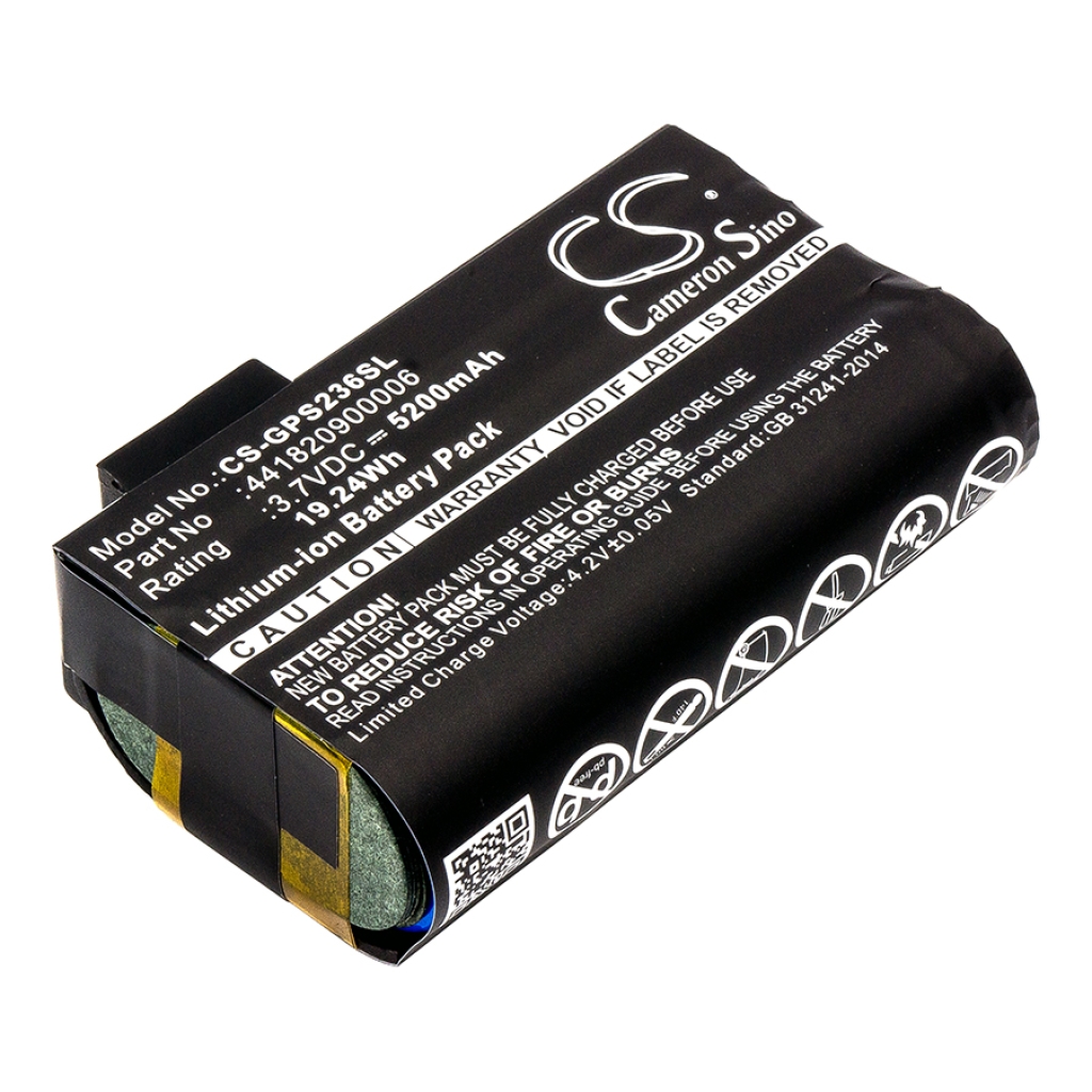 Kompatibilis akkumulátor csere Topcon 441820900006,60991