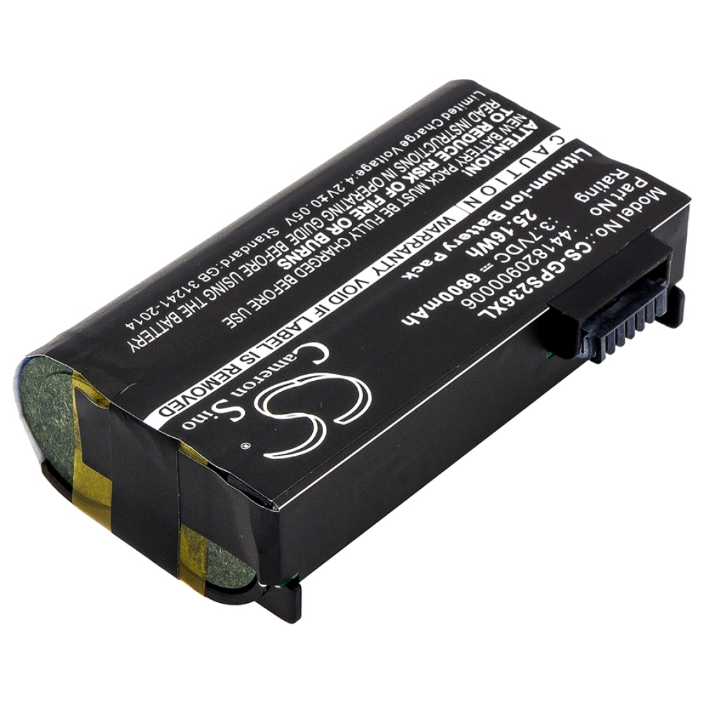 Kompatibilis akkumulátor csere Topcon 441820900006,60991
