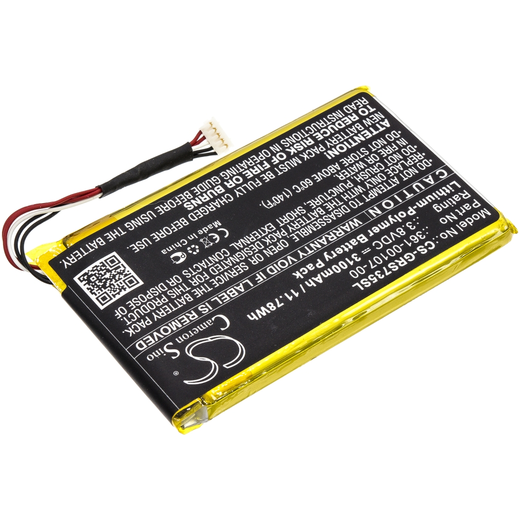 Kompatibilis akkumulátor csere Garmin 361-00107-00