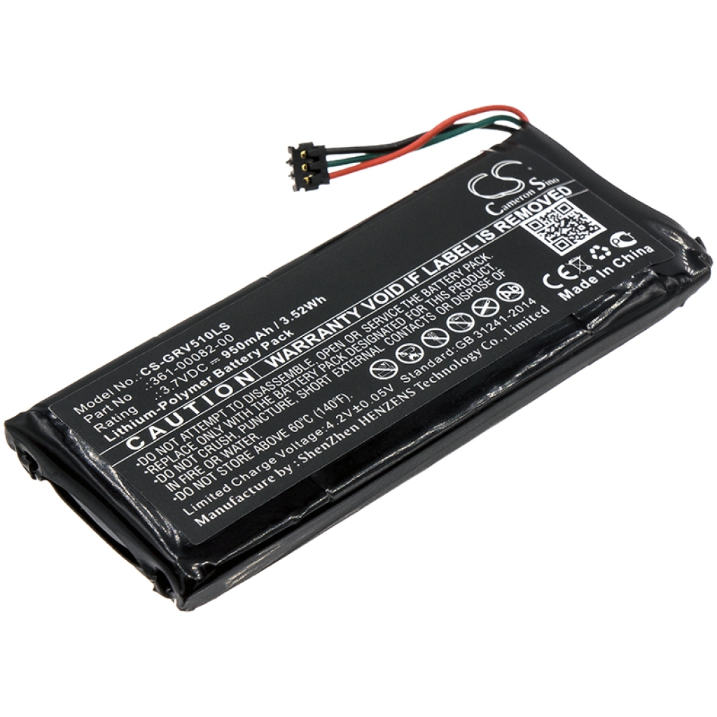 Kompatibilis akkumulátor csere Garmin 361-00082-00
