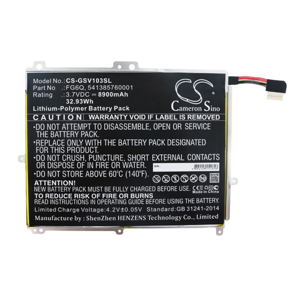 Kompatibilis akkumulátor csere Gigaset 541385760001,FG6Q