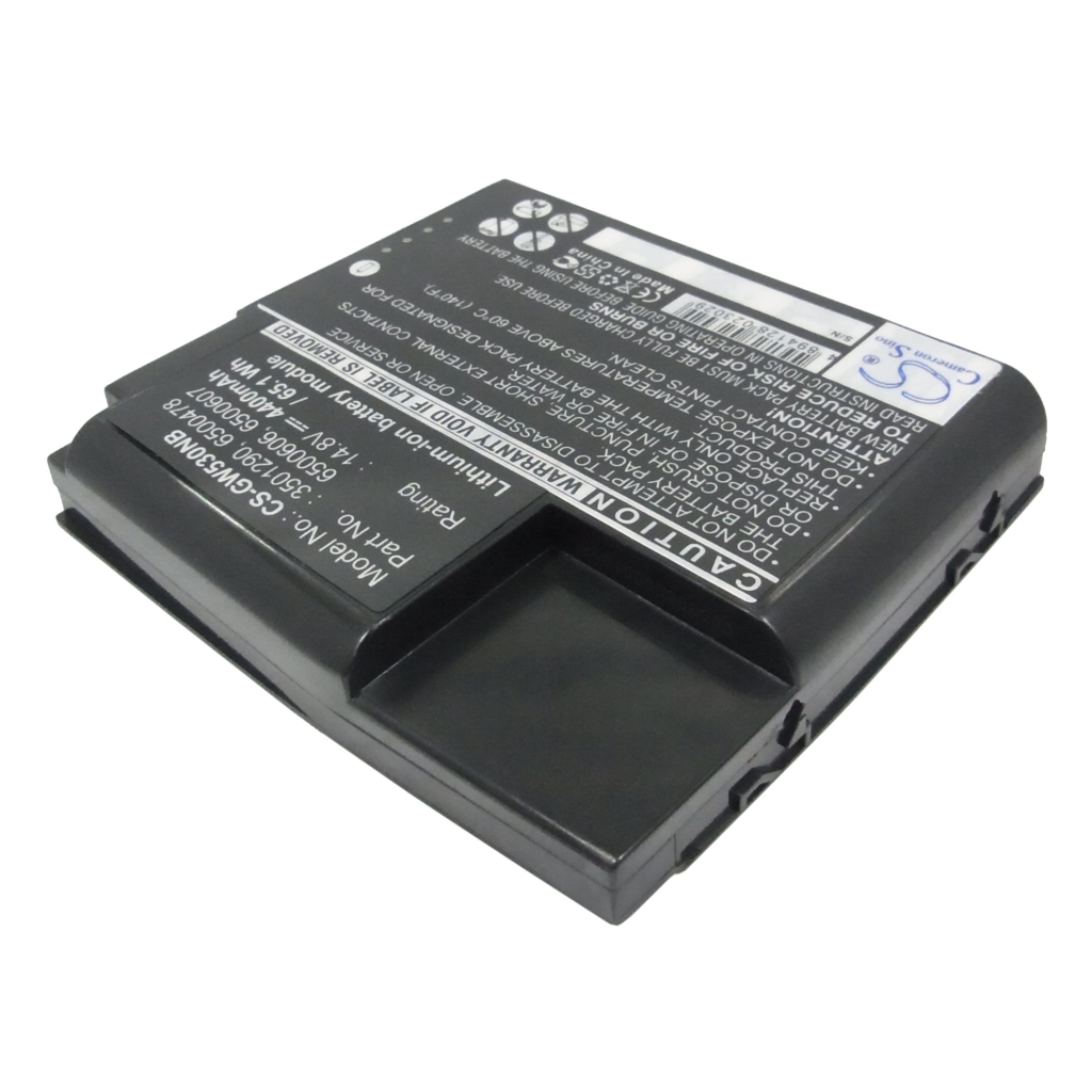 Akkumulátor kompatibilis a következőkkel Gateway CS-GW530NB