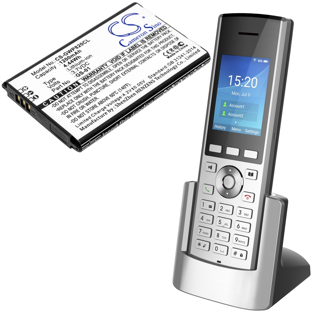Akkumulátorok Helyettesíti a GS-01