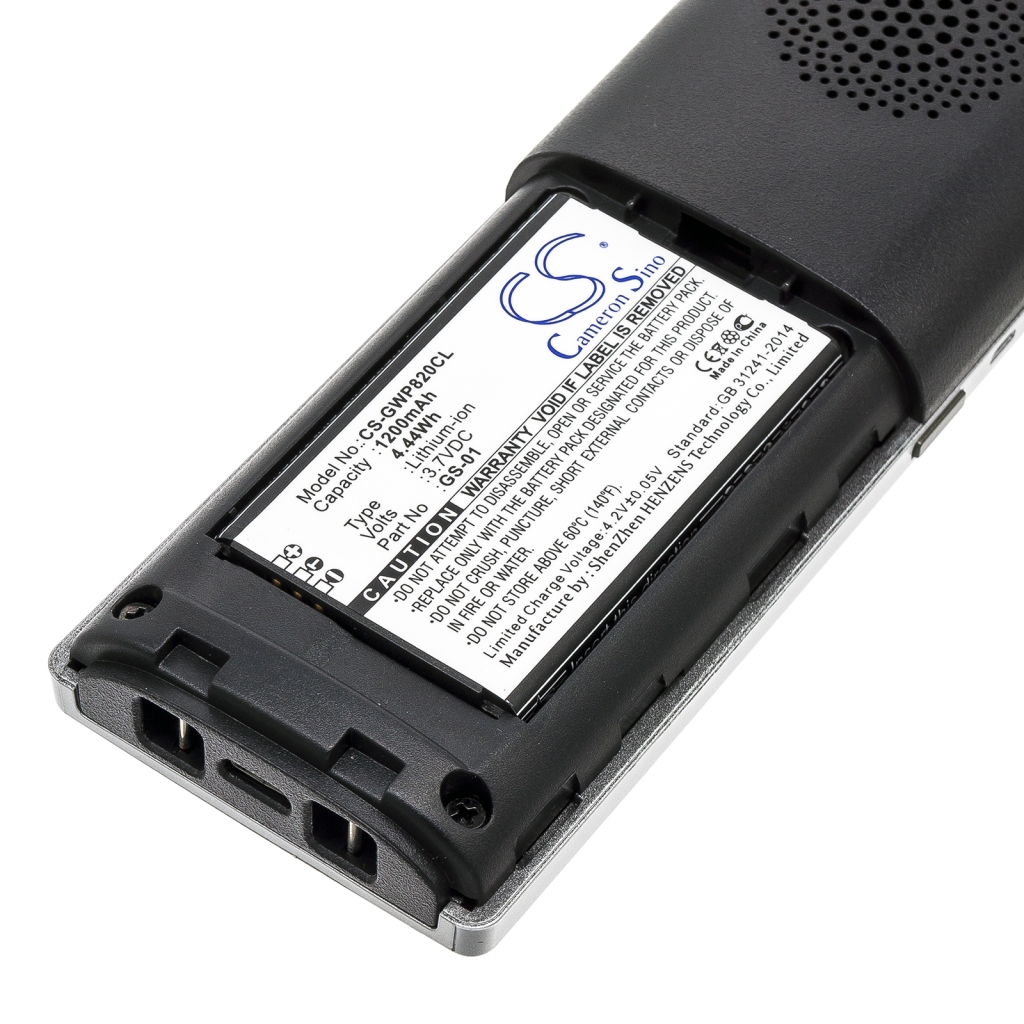 Akkumulátorok Helyettesíti a GS-01