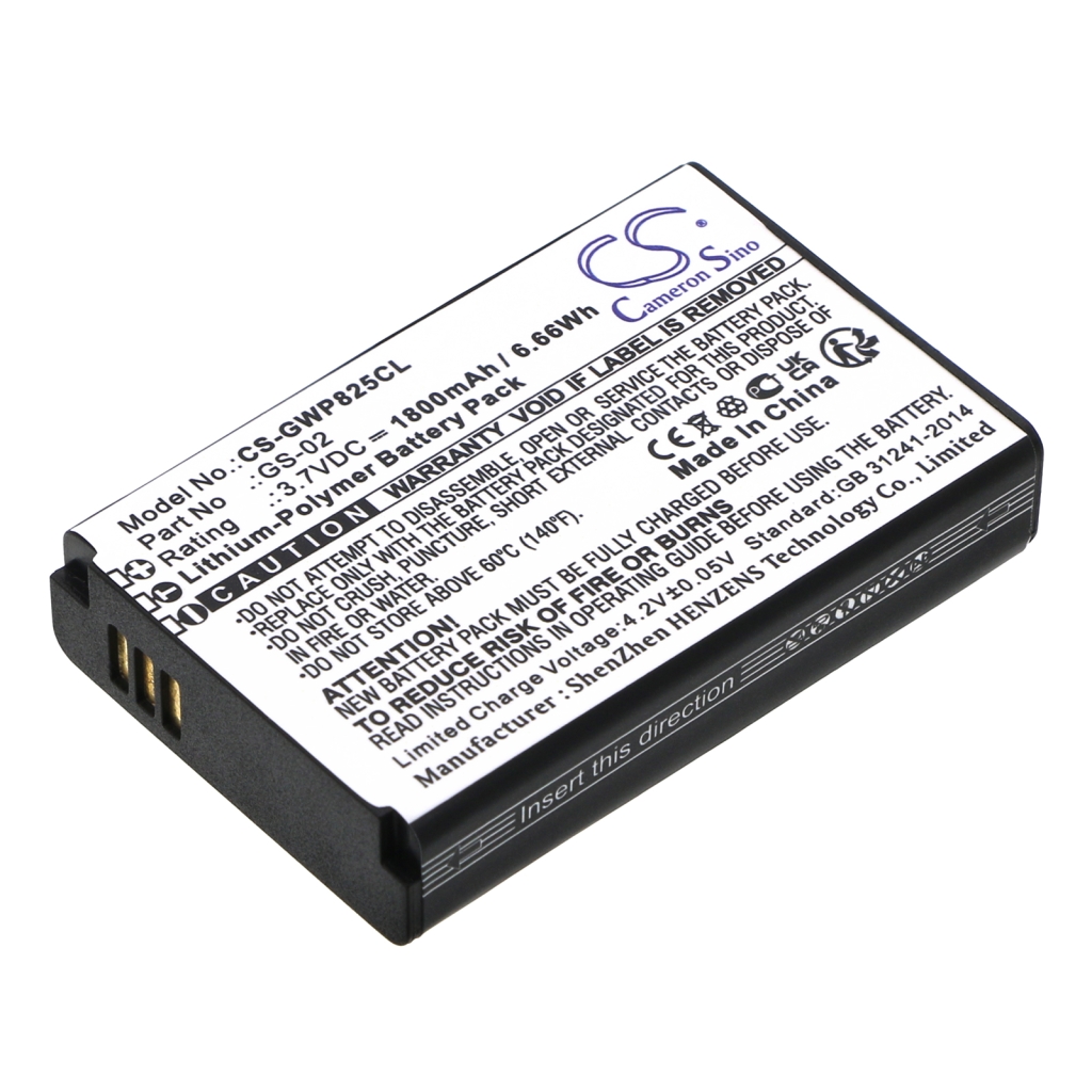 Akkumulátorok Helyettesíti a GS-02