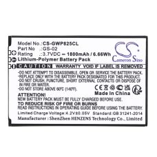 Kompatibilis akkumulátor csere Grandstream GS-02