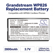 Battery compatibleWith Grandstream