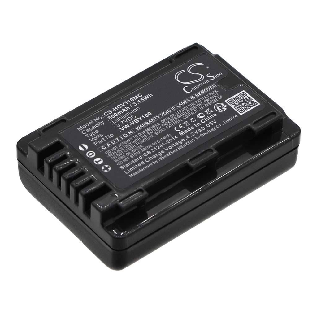 Kompatibilis akkumulátor csere Panasonic VW-VBY100