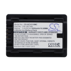 Kompatibilis akkumulátor csere Panasonic VW-VBT190