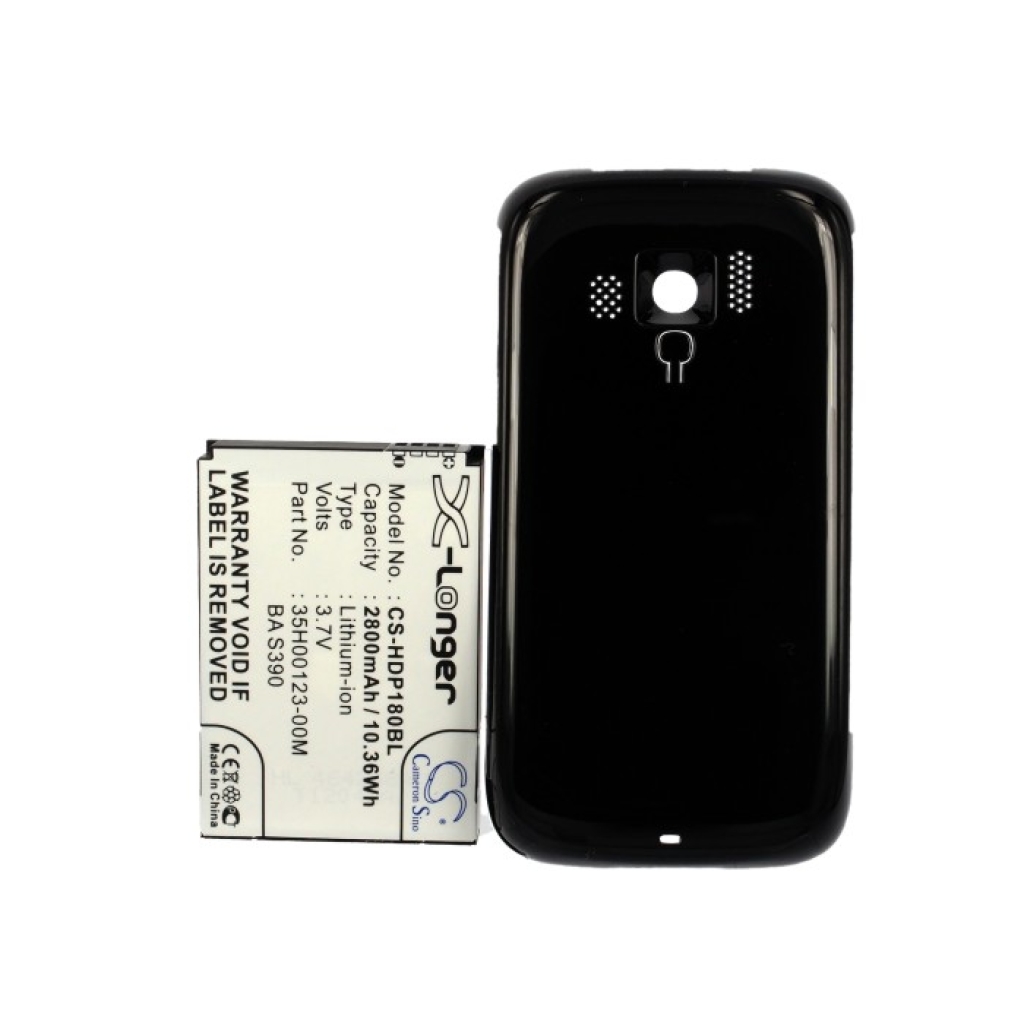 Akkumulátor kompatibilis a következőkkel HTC Sprint T-Mobile CS-HDP180BL