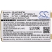 Akkumulátorok rádiókhoz Huawei EP680 (CS-HEP680TW)