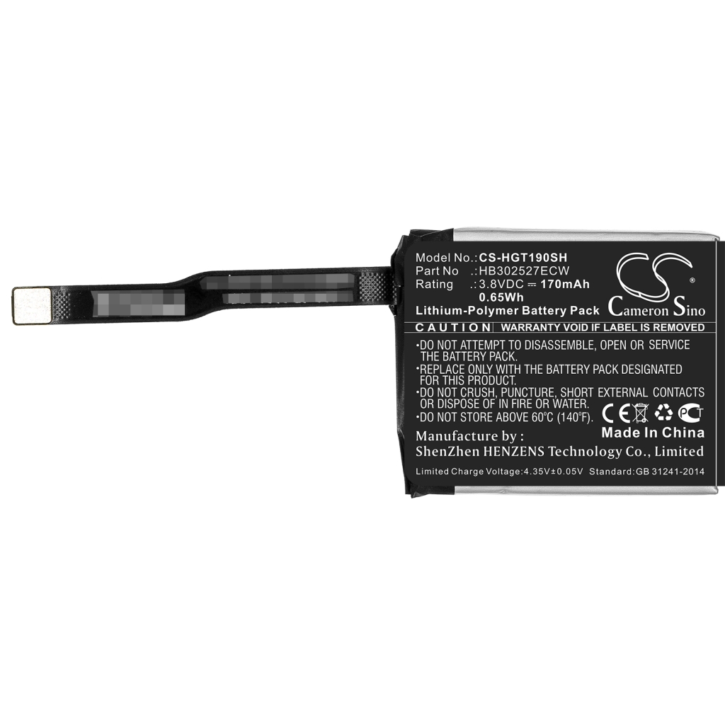 Kompatibilis akkumulátor csere Huawei HB302527ECW