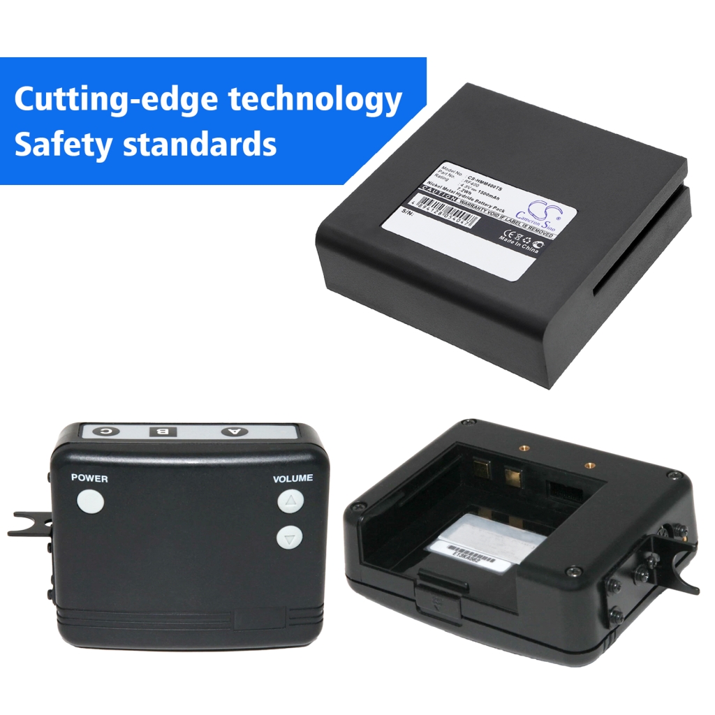 Akkumulátor kompatibilis a következőkkel HME CS-HMM400TS