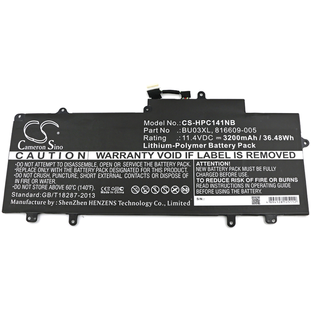 Akkumulátorok Helyettesíti a 816609-005