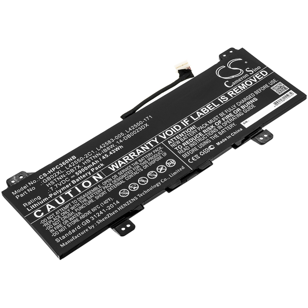 Akkumulátorok Helyettesíti a GB02XL