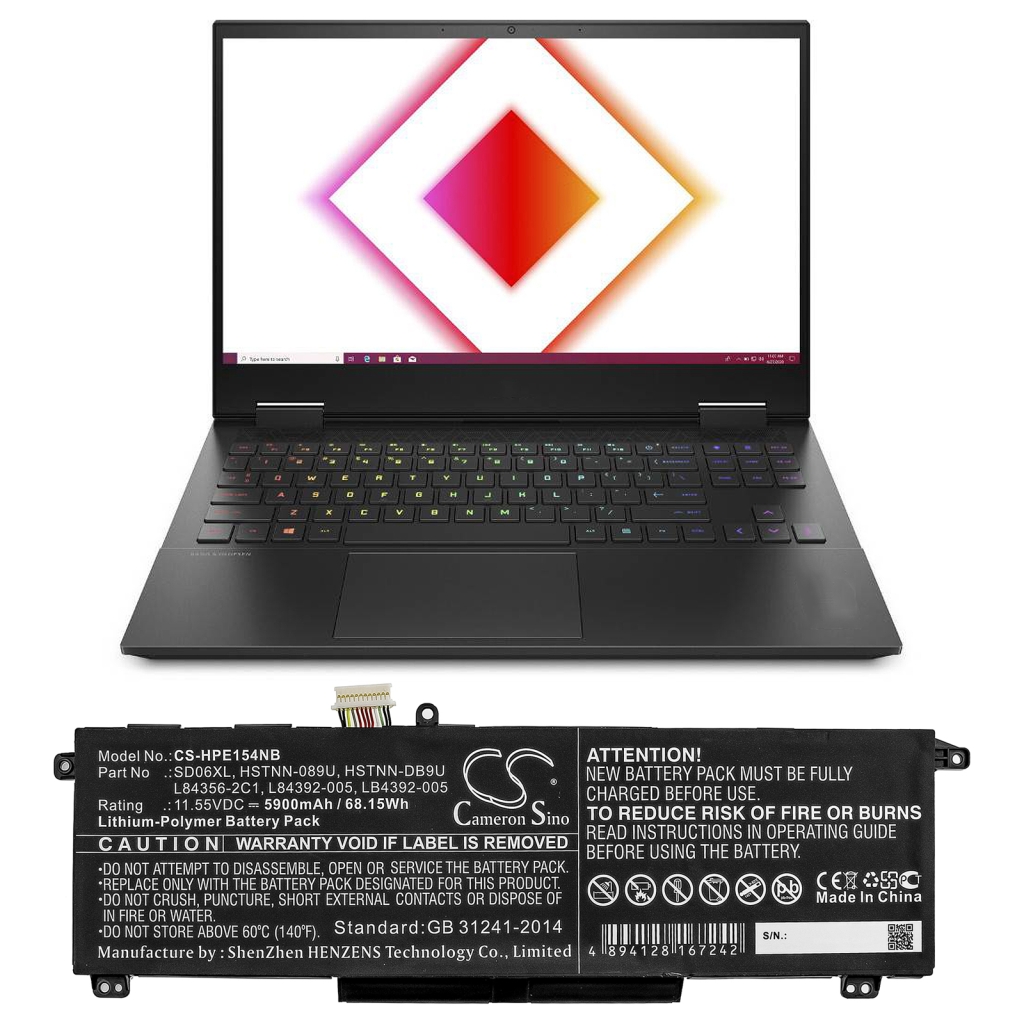 HP Omen 15-ek0071ng