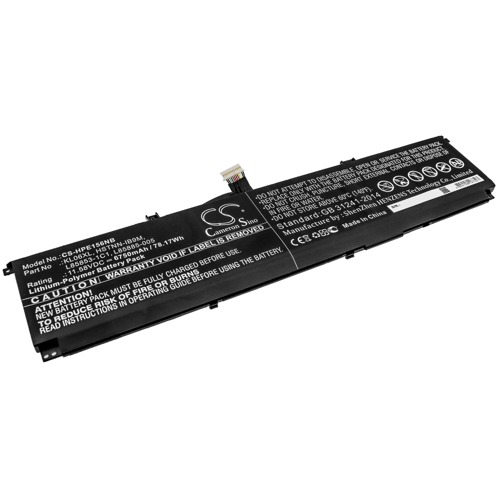 Akkumulátorok Helyettesíti a L85885-005