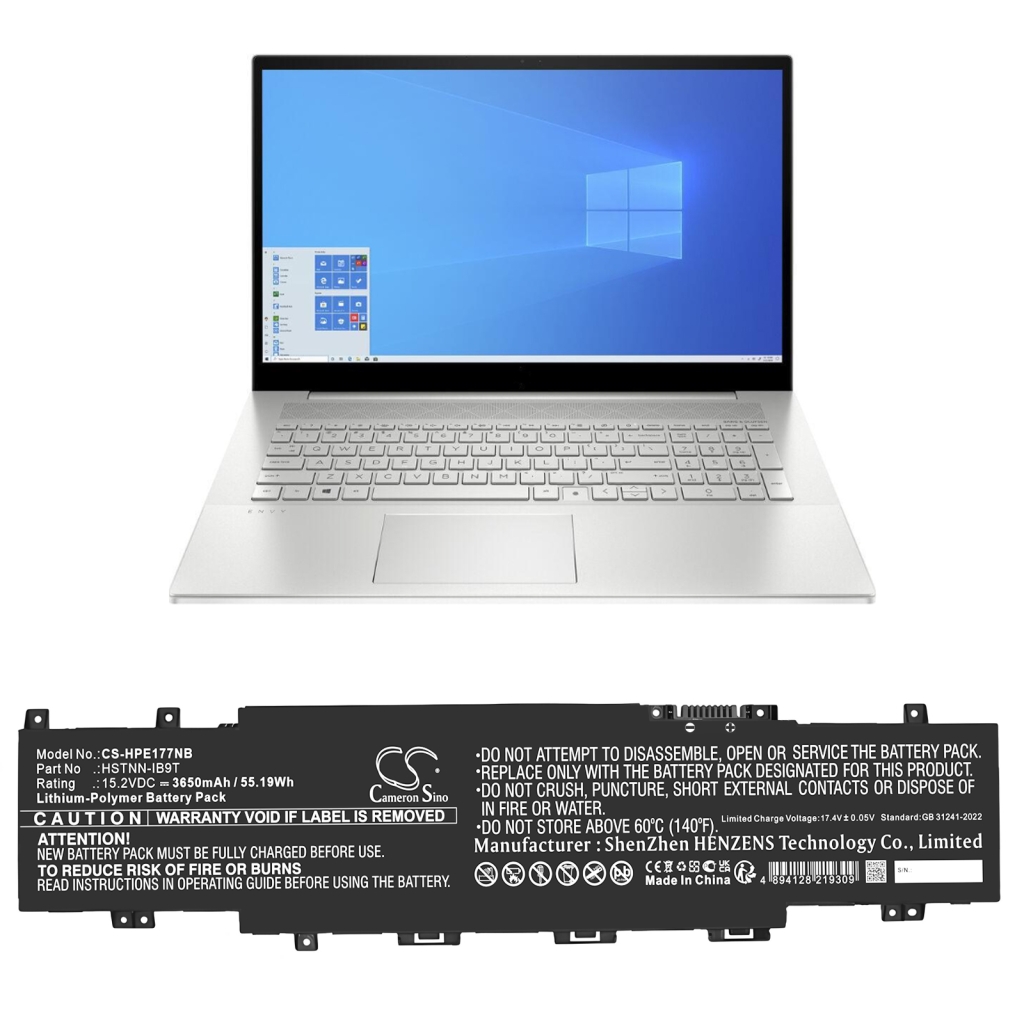 HP Envy 17-ch0180ng