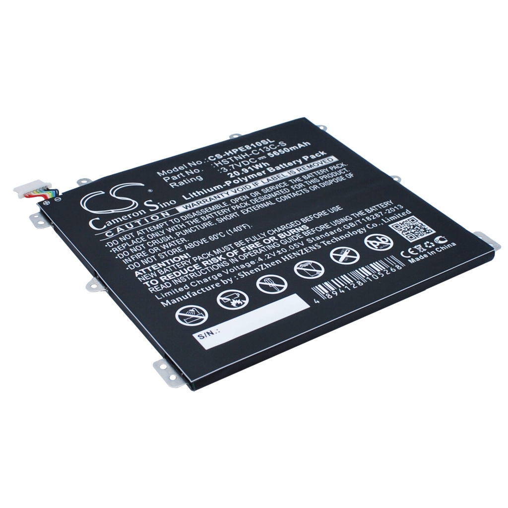 Akkumulátorok tablettákhoz HP Slate 8 Pro (CS-HPE810SL)
