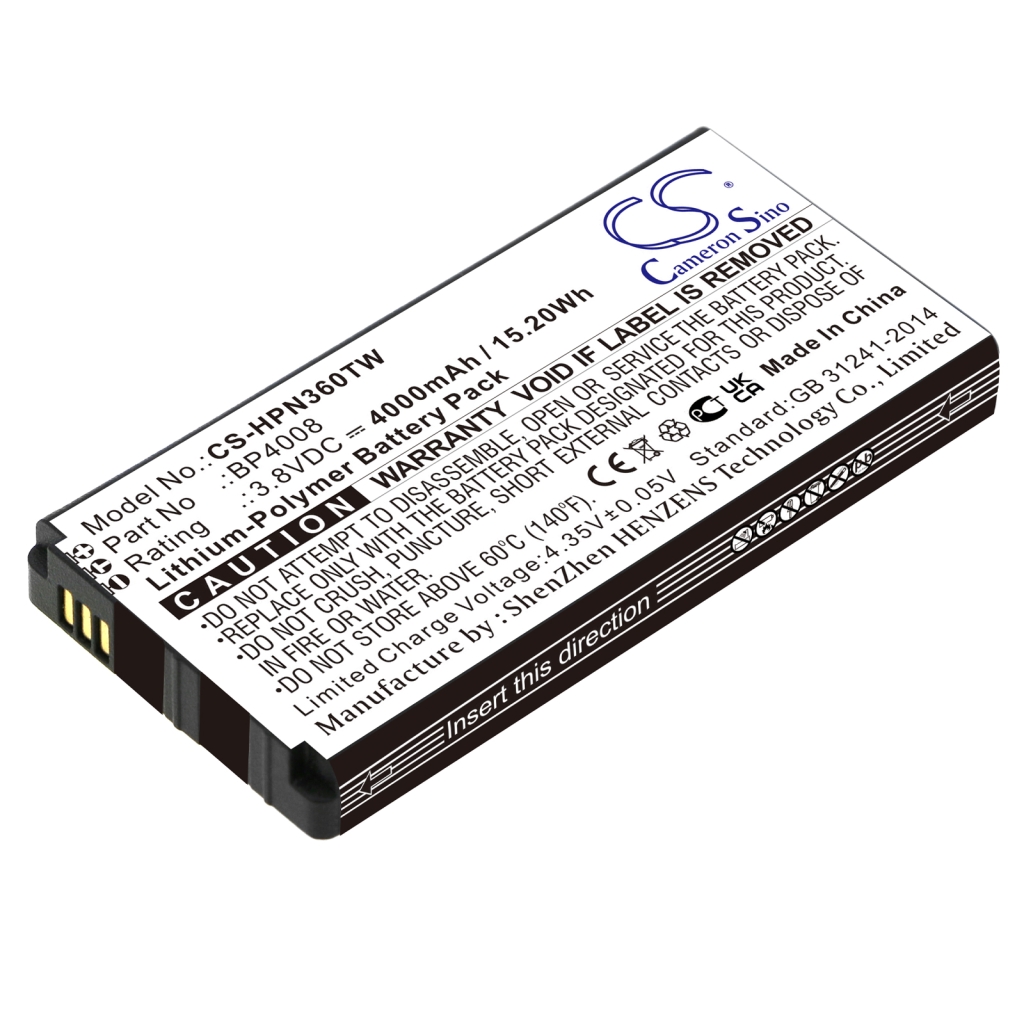 Kompatibilis akkumulátor csere Hytera BP4008