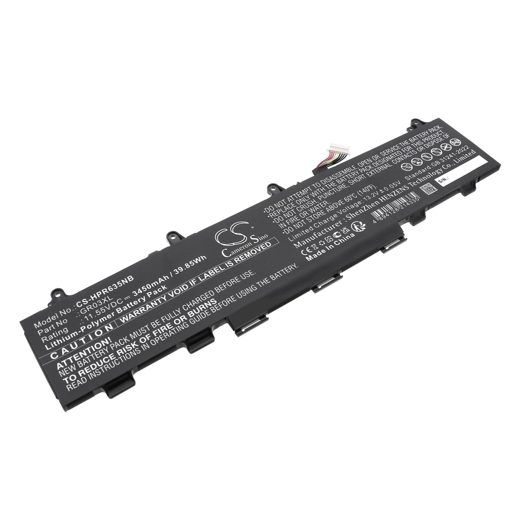 Akkumulátorok Helyettesíti a GR03042XL