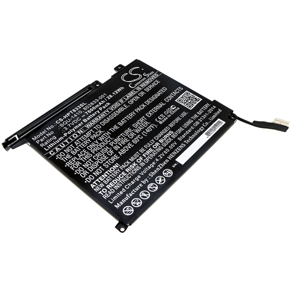 Akkumulátorok tablettákhoz HP Pro Tablet 10 EE G1(L5P64PA) (CS-HPT833SL)