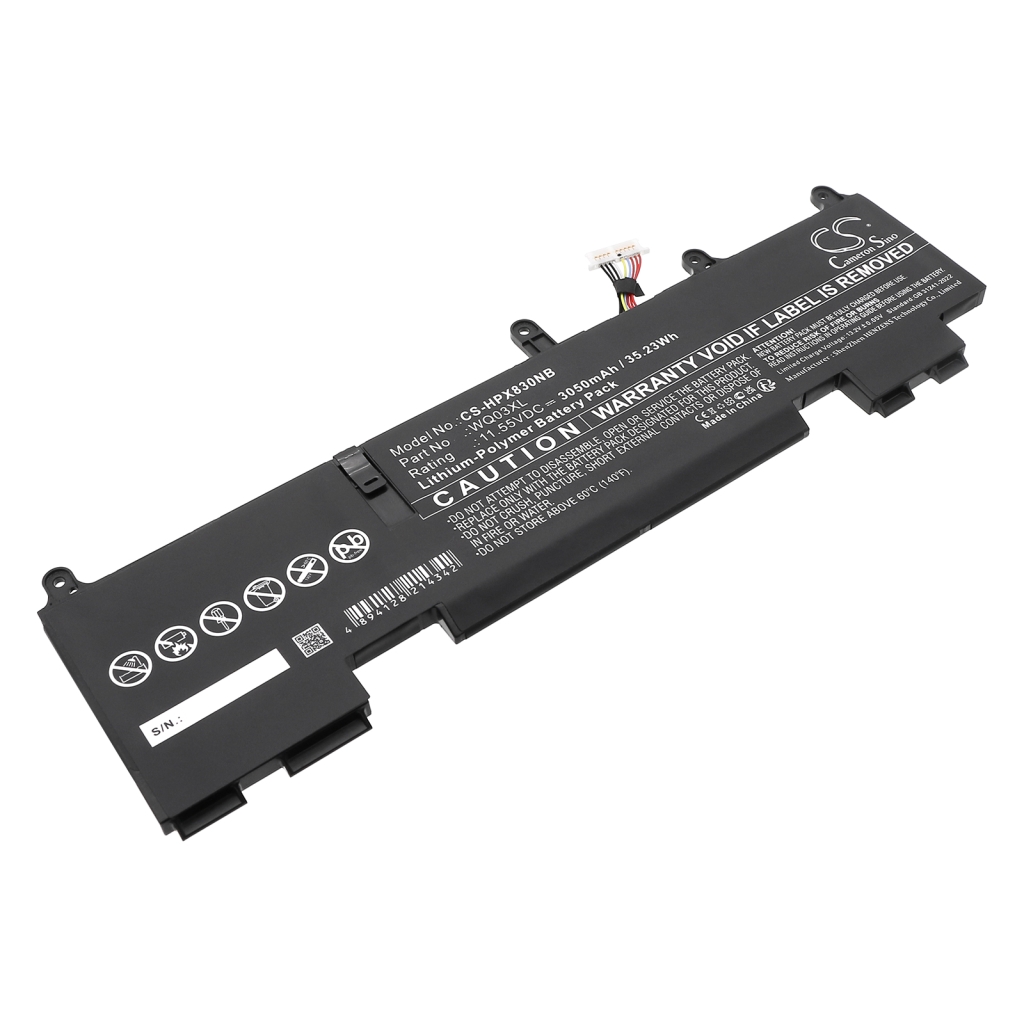 Akkumulátorok Helyettesíti a WQ03038XL