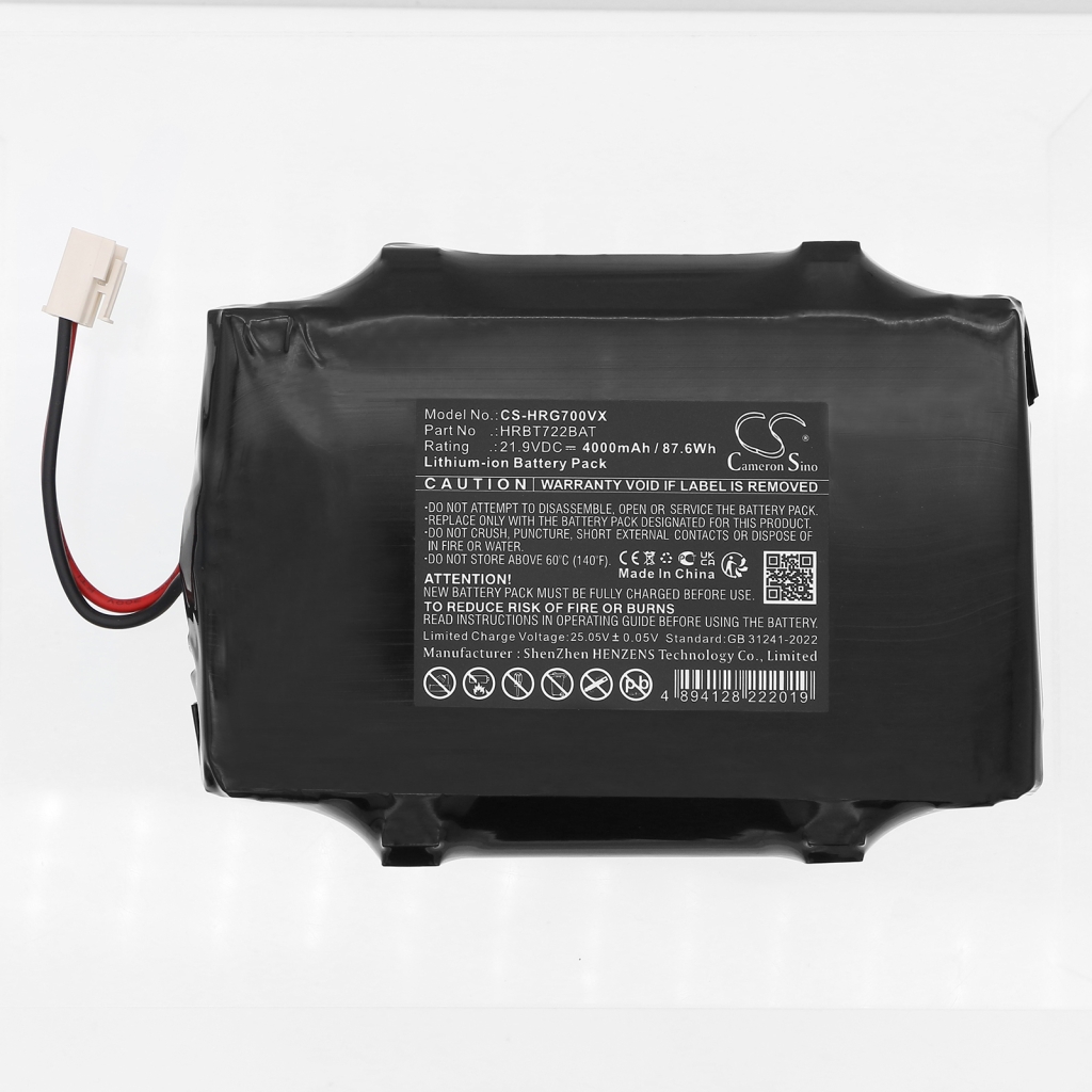 Akkumulátorok Porszívó akkumulátorok CS-HRG700VX