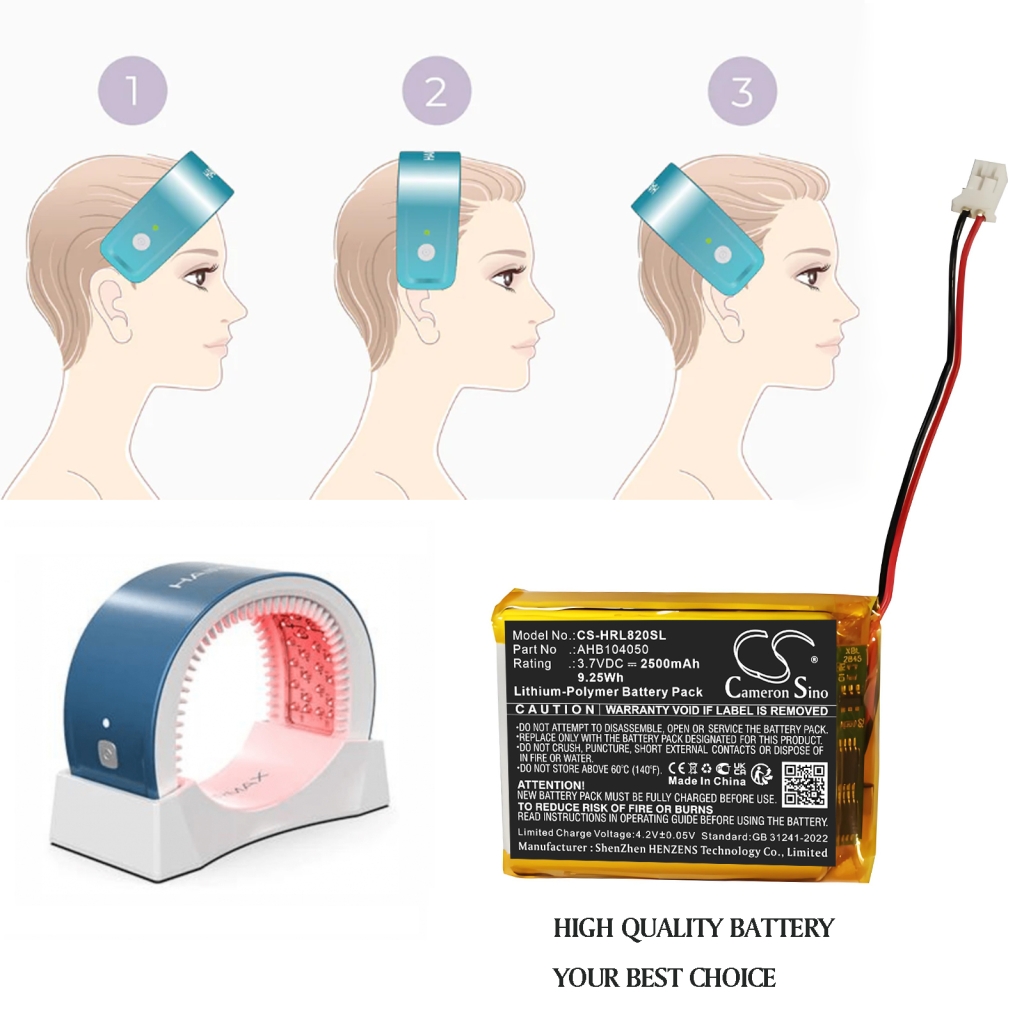 Akkumulátor Helyettesíti a AHB104050