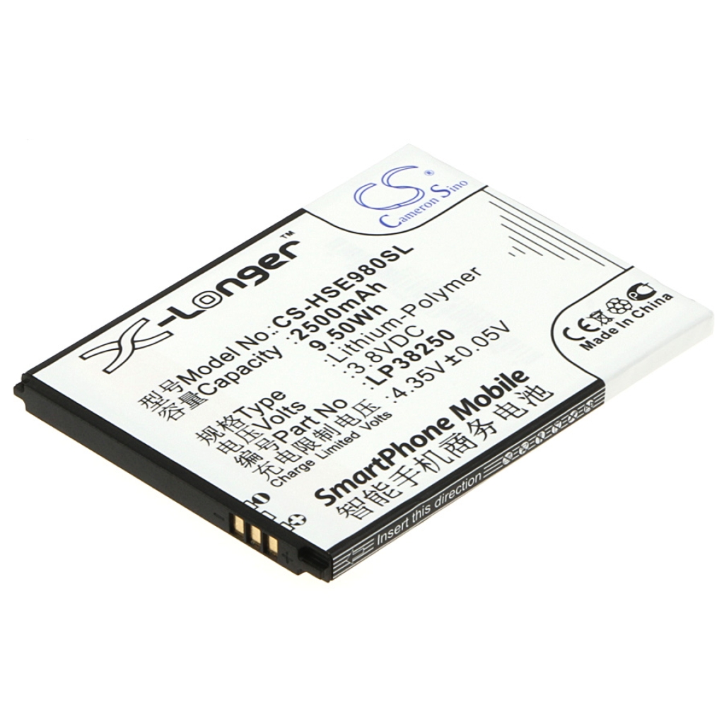 Kompatibilis akkumulátor csere Hisense LP38250