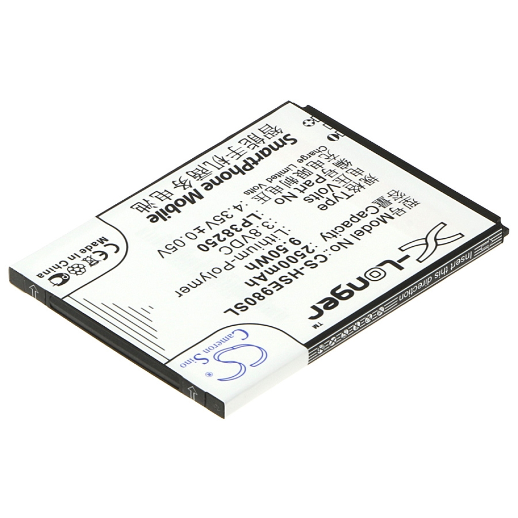 Kompatibilis akkumulátor csere Hisense LP38250
